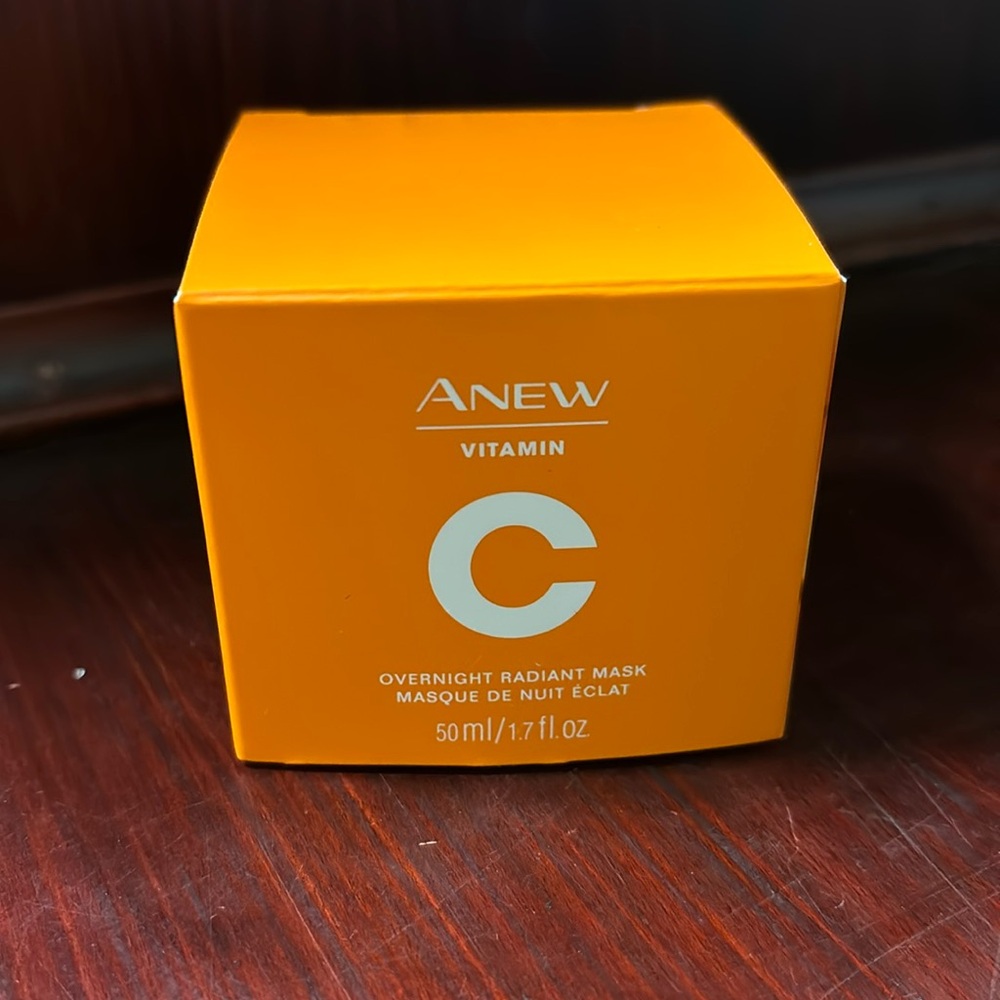 Avon Anew Vitamin C Overnight Radiant Mask 1.7 fl. Oz. NEW​​ in Box